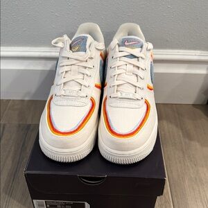 Brand new authentic sold out denim Air forces